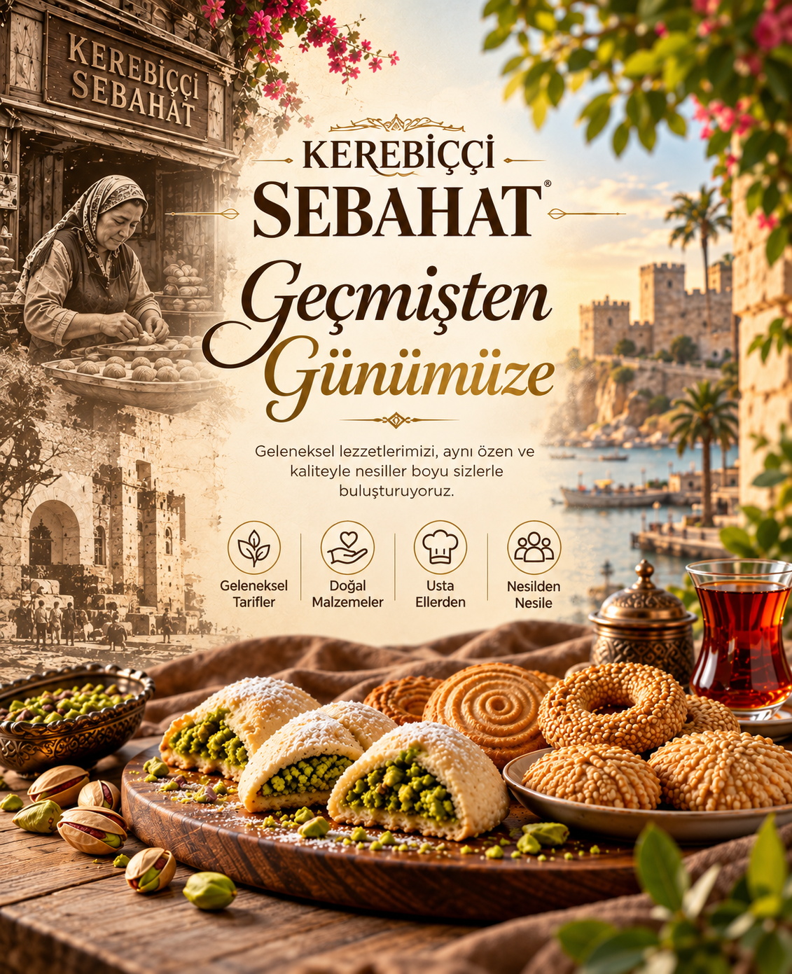 Sabahat Hanım'ın mutfağından Mersin'in sofralarına